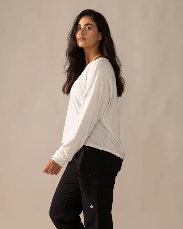 Best Seller Slow Day Long-Sleeve Shirt - Natural White