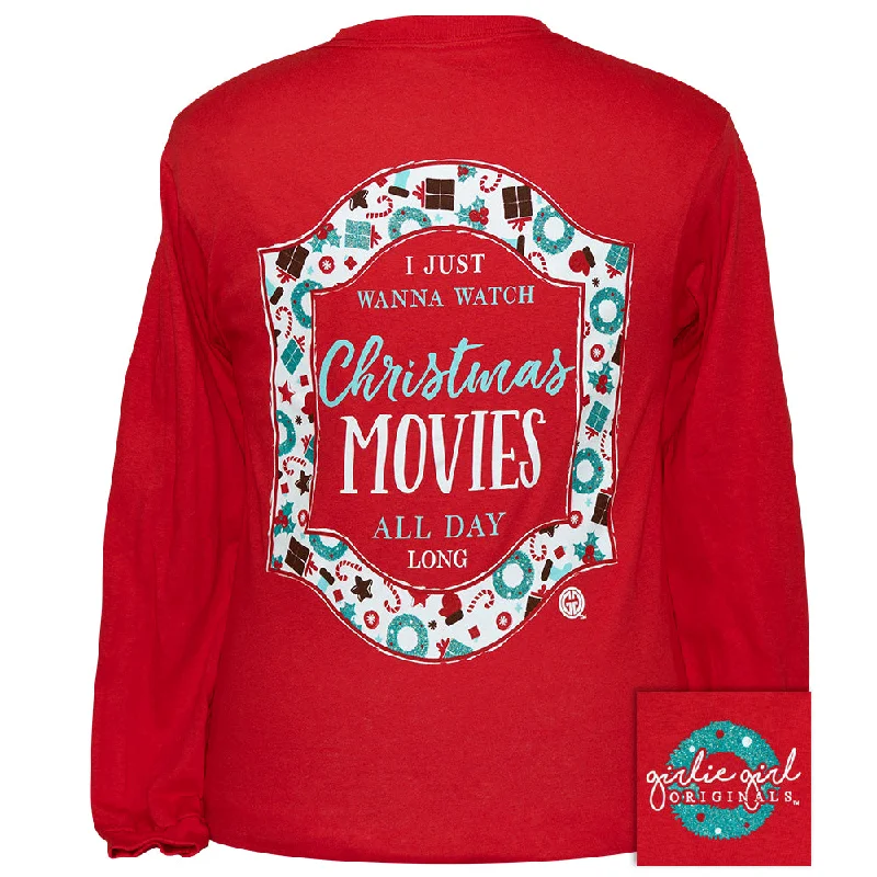 Weekend Discounts to Enjoy Christmas Movies - Red LS-2449