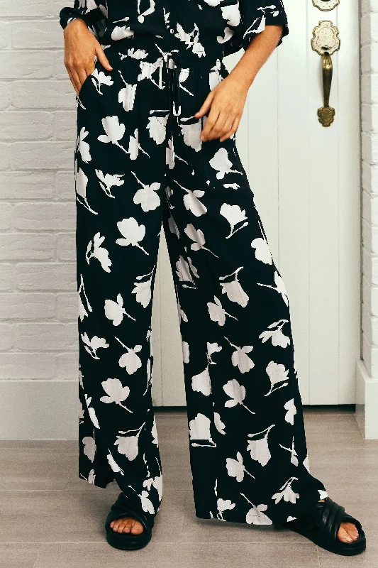 Shop Now Palazzo Pants MAGNOLIA SILHOUETTE BLACK