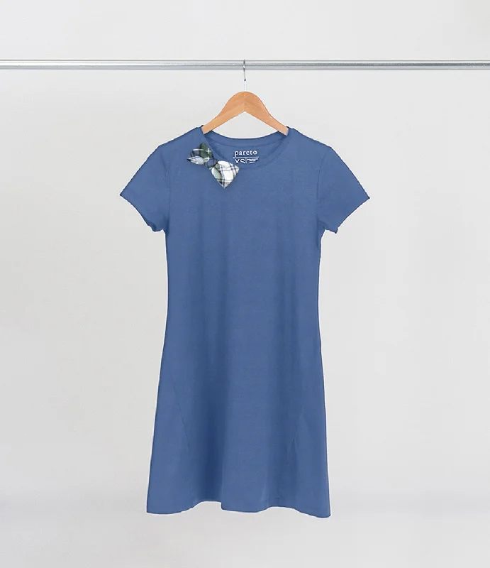 Weekend Discounts to Grab Pareto x Vermont Flannel T-Shirt Dress