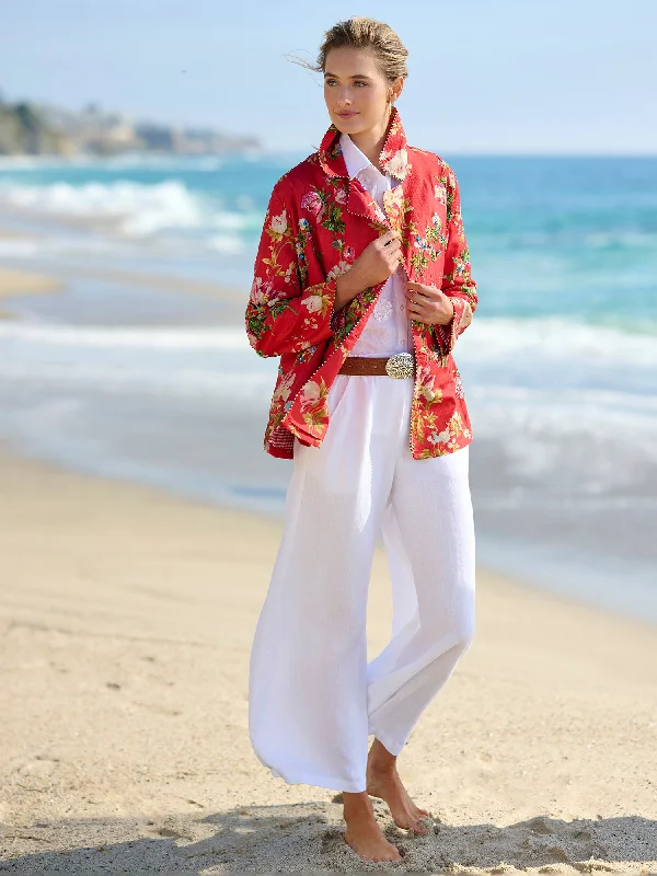 Weekend Specials to Celebrate Clea Linen Twill Pant